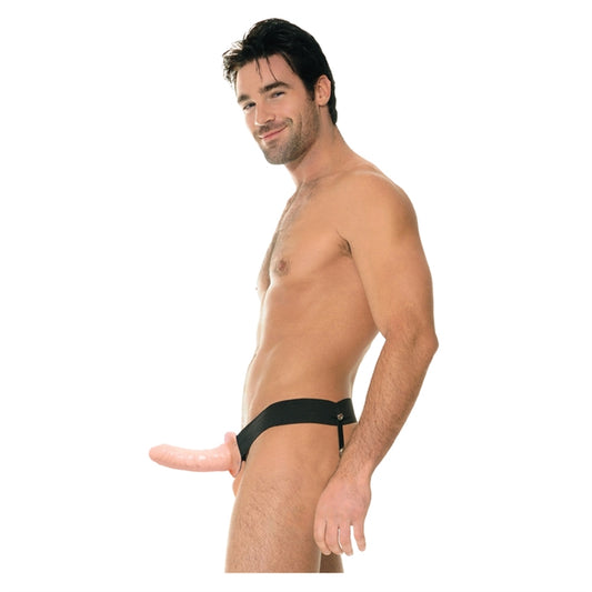 FF 6IN HOLLOW DONG STRAP-ON SKIN