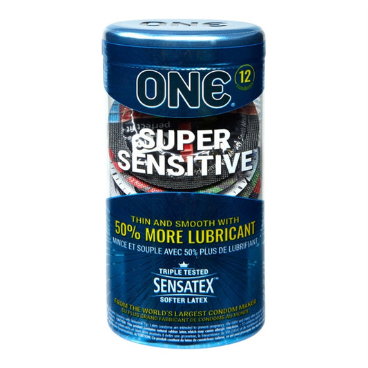 CONDOM ONE SUPER SENSITIVE 12