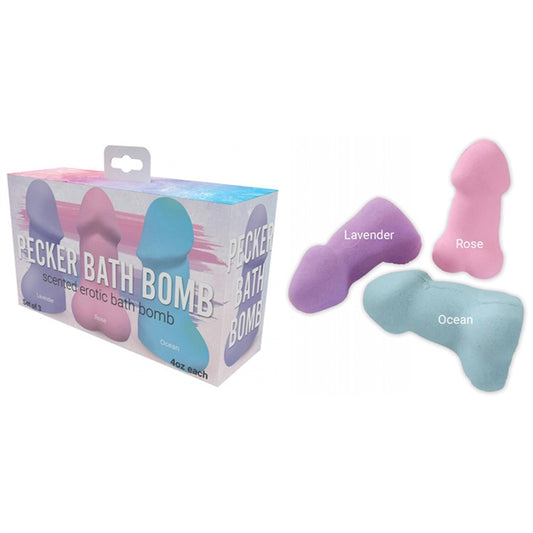 PECKER BATH BOMB