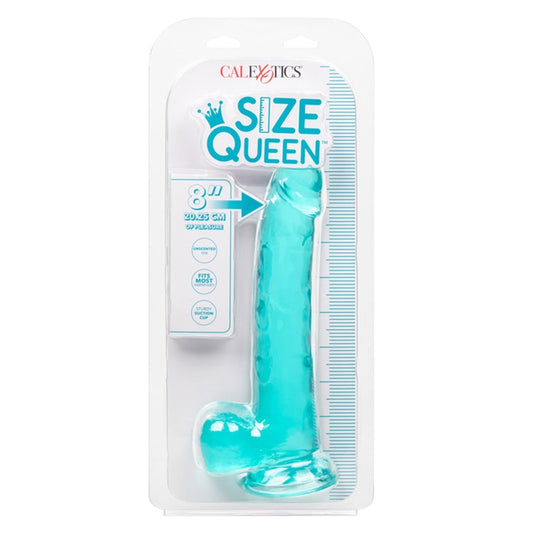 Size Queen 8" / 20.25 cm - Blue
