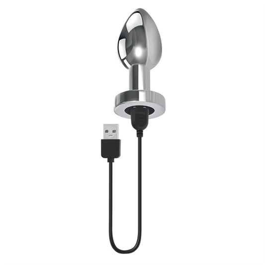 Rockin Metal Plug XL - Rechargeable - Silver