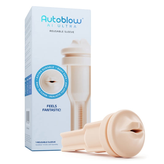 Autoblow AI Ultra Mouth Sleeve - Beige