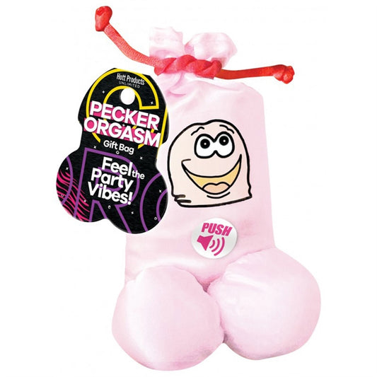 Boobie Orgasm Gift Bag - Yellow