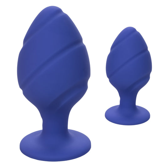 Calexotics - Ensemble de plug anal Cheeky - Bleu