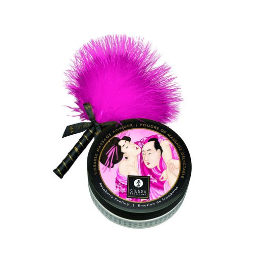 Shunga - Poudre de massage à la framboise