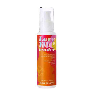Love Me Tender - Huile de massage onctueuse et chauffante - Vanille
