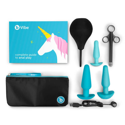 B-Vibe - Kit d'entraînement et d'éducation anale - Turquoise
