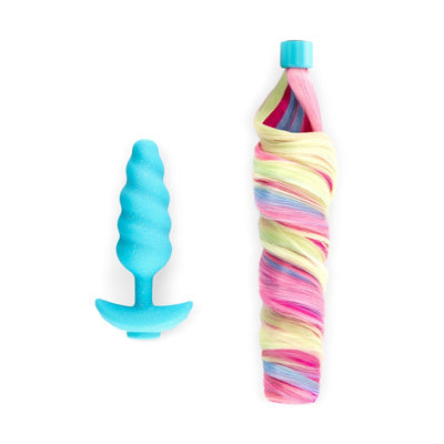 B-Vibe - Kit de plugs vibrants licorne