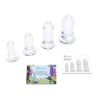 B-Vibe - Kit de dilatateurs anaux en verre