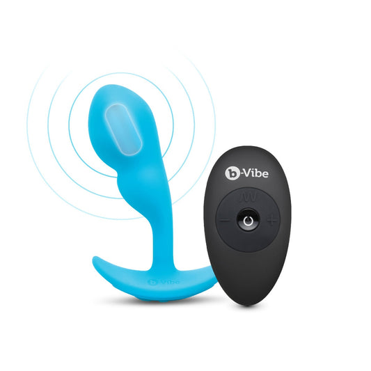 B-Vibe - Plug anal télécommandé pour point P, 95 g - Petit