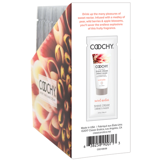 COOCHY - Crème à raser - Nectar sucré 24 x 15 ml