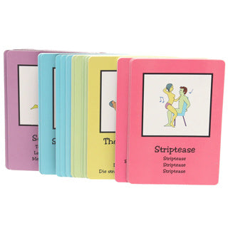 KG - Jeu de cartes érotiques phosphorescentes - Anglais