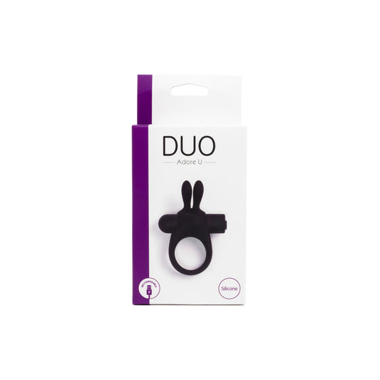 Adore U - DUO - Anneau vibrant lapin