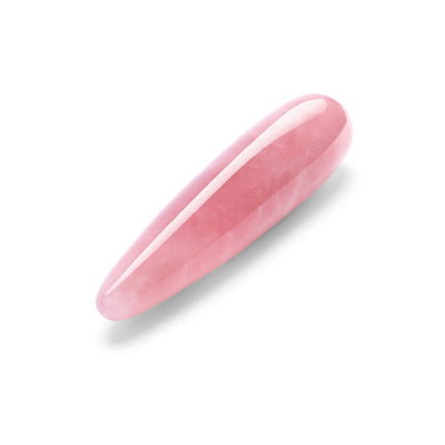 Baguette de cristal en quartz rose