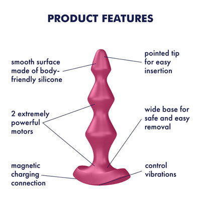 Satisfyer - Lolli Plug 1 - Bordeaux