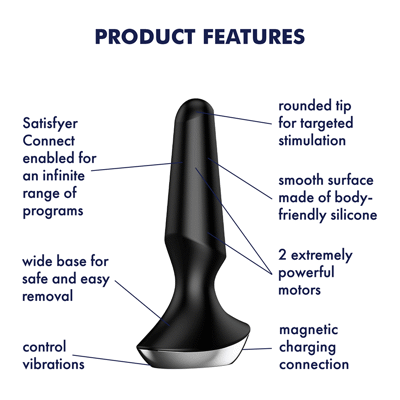 Satisfyer - Plug-ilicious 2 - Noir