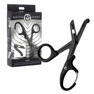 Master Series - Snip Bondage Scissors with Clip