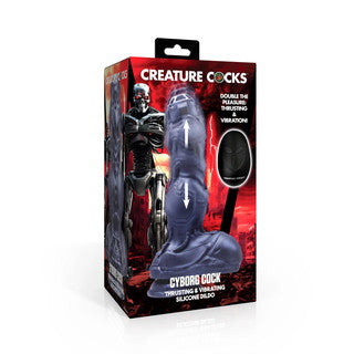 Creature Cock - Cyborg Cock Thrusting & Vibrating Dildo