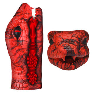 Creature Cock - Serpentine Silicone Stroker - Rouge