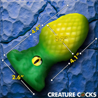 Creature Cock - Eye Of The Dragon Butt Plug - Vert