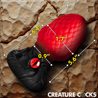 Creature Cock - Eye Of The Dragon Butt Plug - Rouge