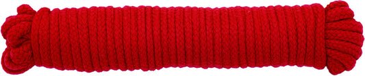 Spartacus - Corde souple de bondage 10 m - Rouge