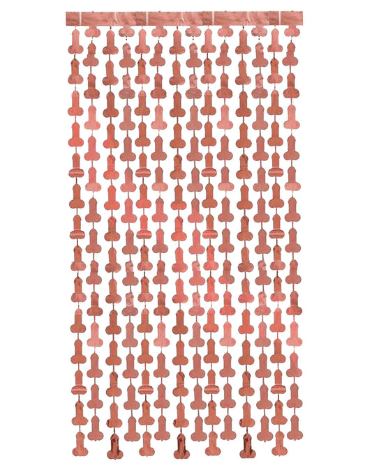 LG - Rideau métallique en forme de pénis (paquet de 2)