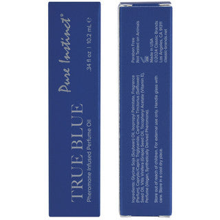 Pure Instinct - Huile De Parfum Infusé aux Phéromones - True Blue 10.2ml