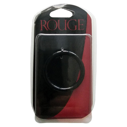 Rouge - Anneau pénien en acier inoxydable - 55 mm/Noir