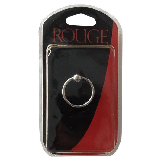 Rouge - Anneau de gland avec boule