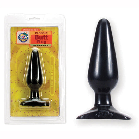 CLASSIC BUTT PLUG 5.5" BLACK