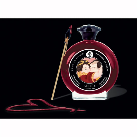 SHUNGA STRAWBERRIES CHAMPAGNE BODY PAINT
