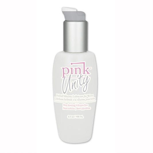 PINK UNITY HYBRID SILICONE LUBRICANT 3.3OZ