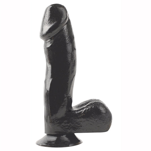BASIX RUBBER WORKS - 6.5" DONG WITH SUCTION CUP