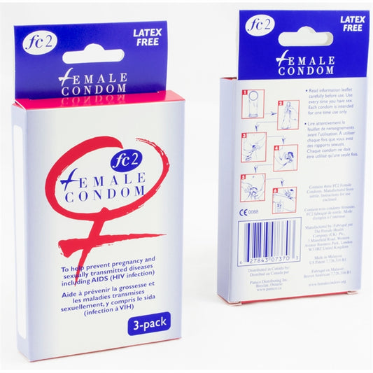 FEMININE CONDOM FC2 (BOX OF 3)