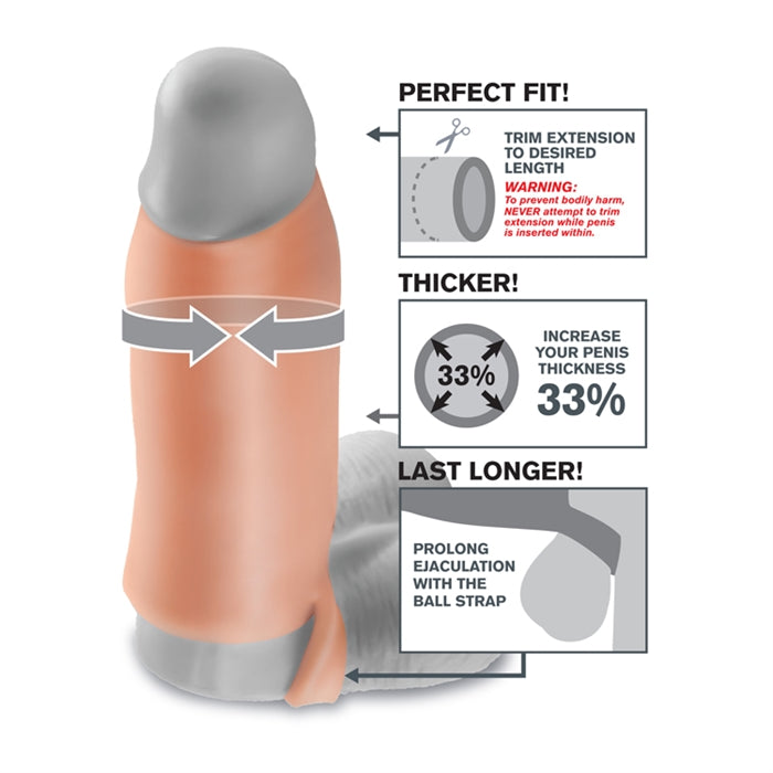 FX - REAL FEEL ENHANCER XL- FLESH