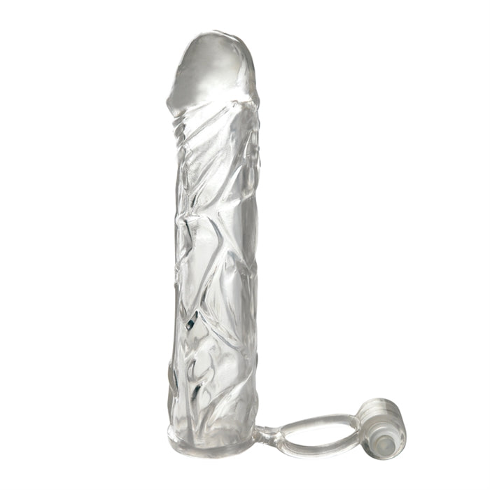 FX - VIBRATING SUPER SLEEVE- CLEAR