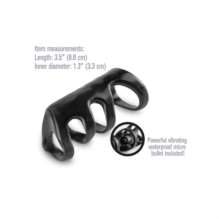 FX - VIBRATING POWER CAGE- BLACK