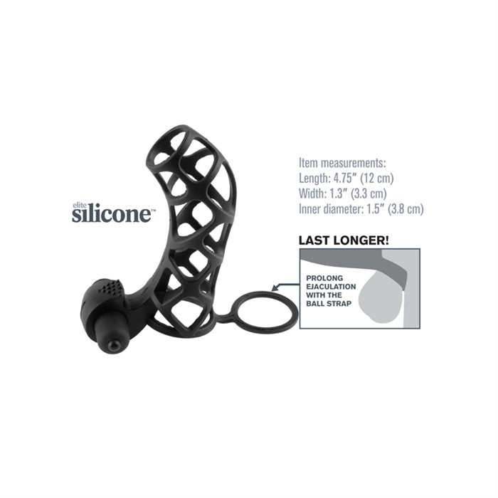 FX - EXTREME SILICONE POWER CAGE- BLACK
