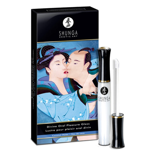 SHUNGA DEVINE ORAL PLEASURE GLOSS (COCONUT WATER)