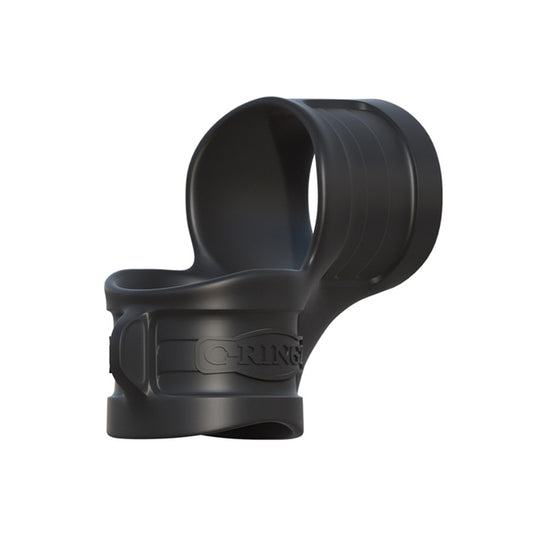 C-RINGZ MR BIG COCK RING AND BALL STRETCHER BLACK