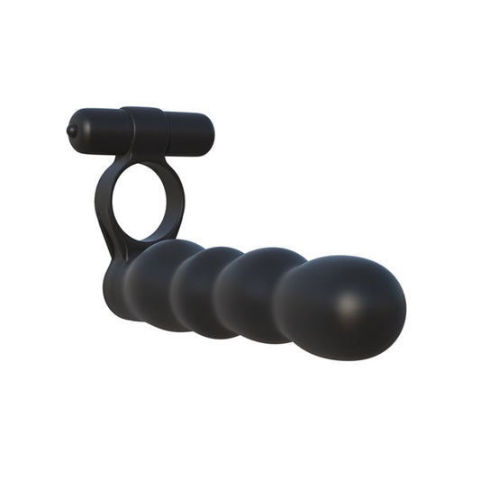 C-RINGZ POSABLE PARTNER DOUBLE PENETRATOR BLACK