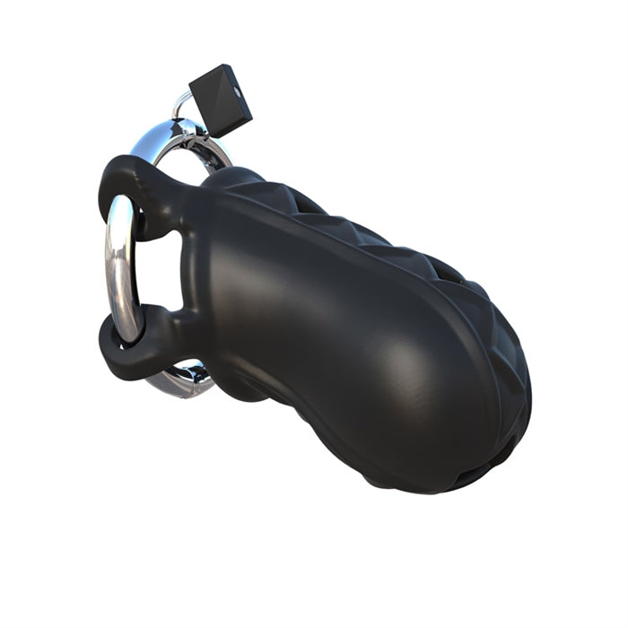 C-RINGZ EXTREME SILICONE COCK BLOCKER BLACK