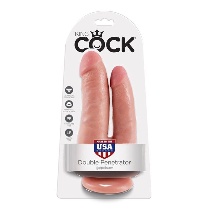 KING COCK  DOUBLE PENETRATOR