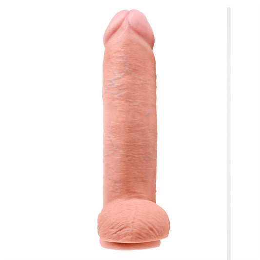 KING COCK - 12" COCK WITH BALLS