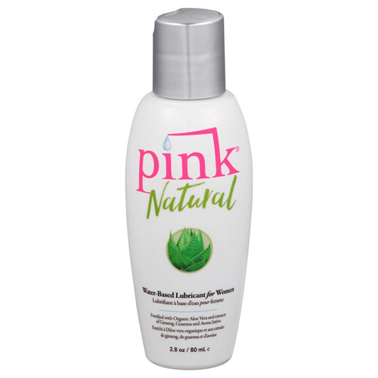 PINK NATURAL WATER BASED LUBRICANT 2.8OZ