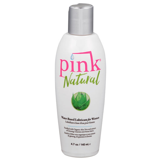 PINK NATURAL WATER BASED LUBRICANT 4.7OZ