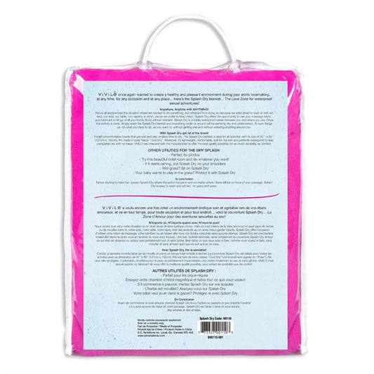 Splasy Dry Waterproof Blanket Queen Size