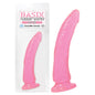 BASIX RUBBER WORKS- SLIM 7'' W/ SUCTION CUP - PINK