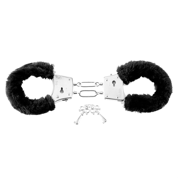 FF BLACK BEGINNER'S FURRY CUFFS